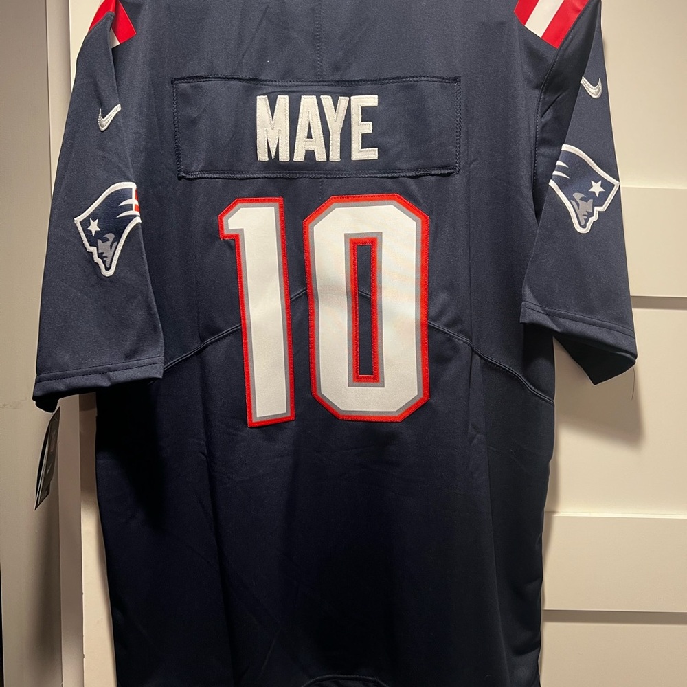 Drake Maye New England Patriots Jersey